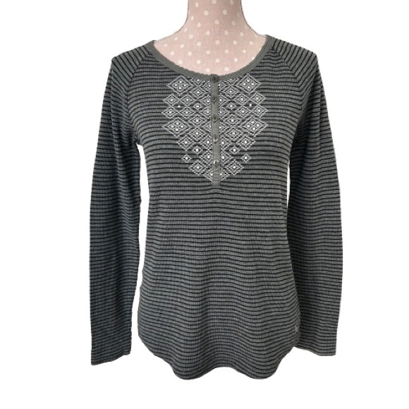 Eddie Bauer Thermal Henley Size M - Picture 1 of 1